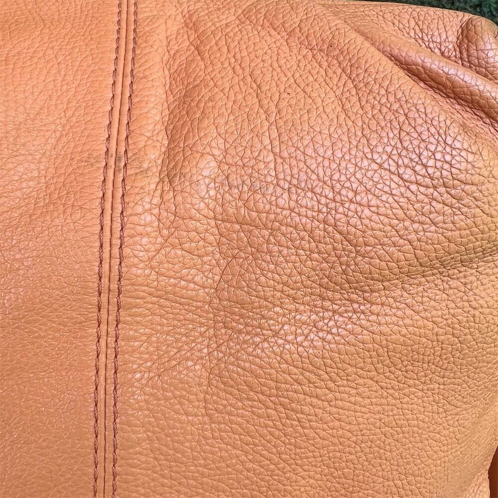 VINTAGE COACH Leather Crossbody Shoulder Bag Zip Top Purse AUTHENTIC - Picture 12 of 13